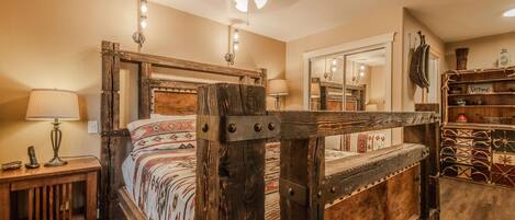 6 habitaciones, decoración personalizada y muebles diferentes