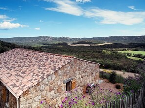 Exterior - Contemporary sheepfold with heated swimming pool (Sotta)