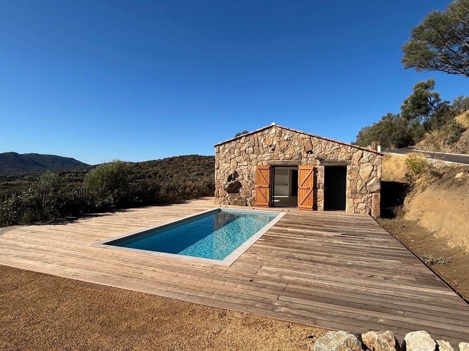 Una piscina climatizada