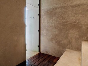 Interior - Welcome to the garden in Tulum — a chic, art-forward studio in the heart of Tulum combining style, comfort, and convenience. Enjoy your own private space with a king-size bed, fully equipped kitchen, smart TV, and AC. (Tulum)