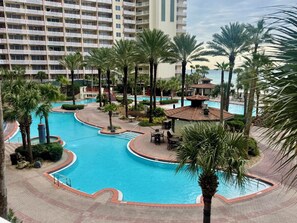 Indoor pool, a heated pool - Beach Front Free round of Golf & Activities Daily! (Panama City Beach)
