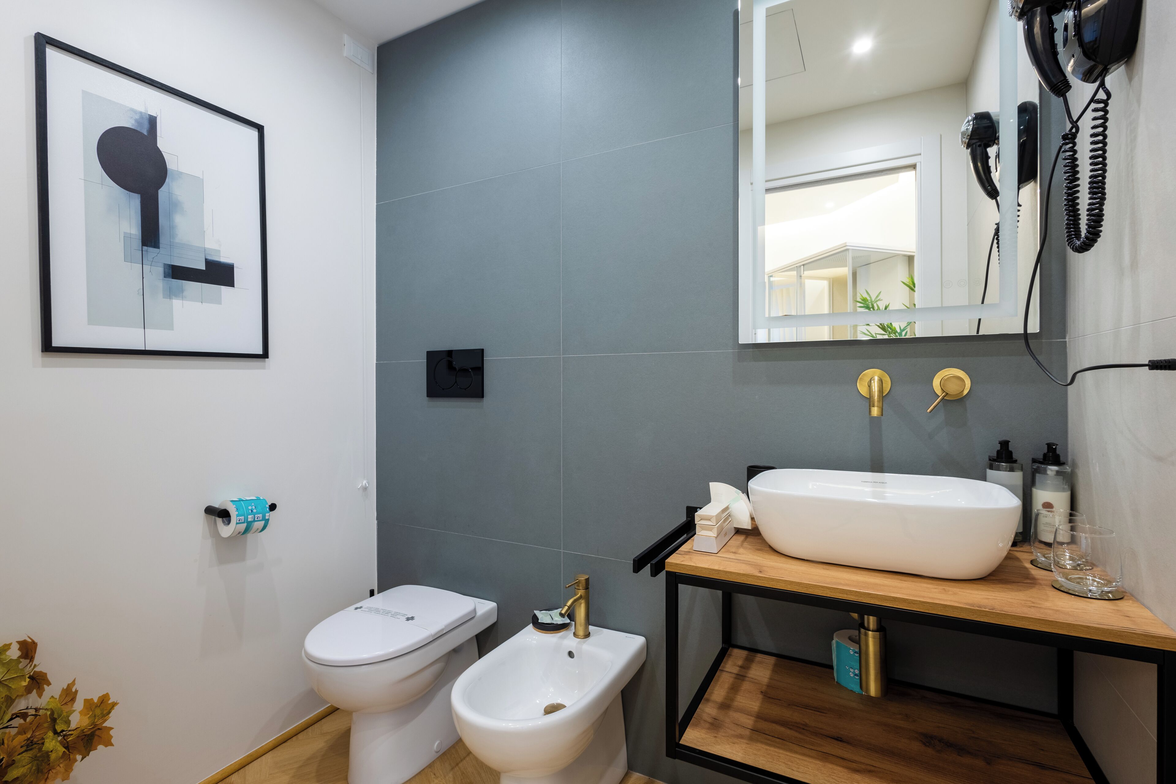 Superior-Doppelzimmer, eigenes Bad | Badezimmer