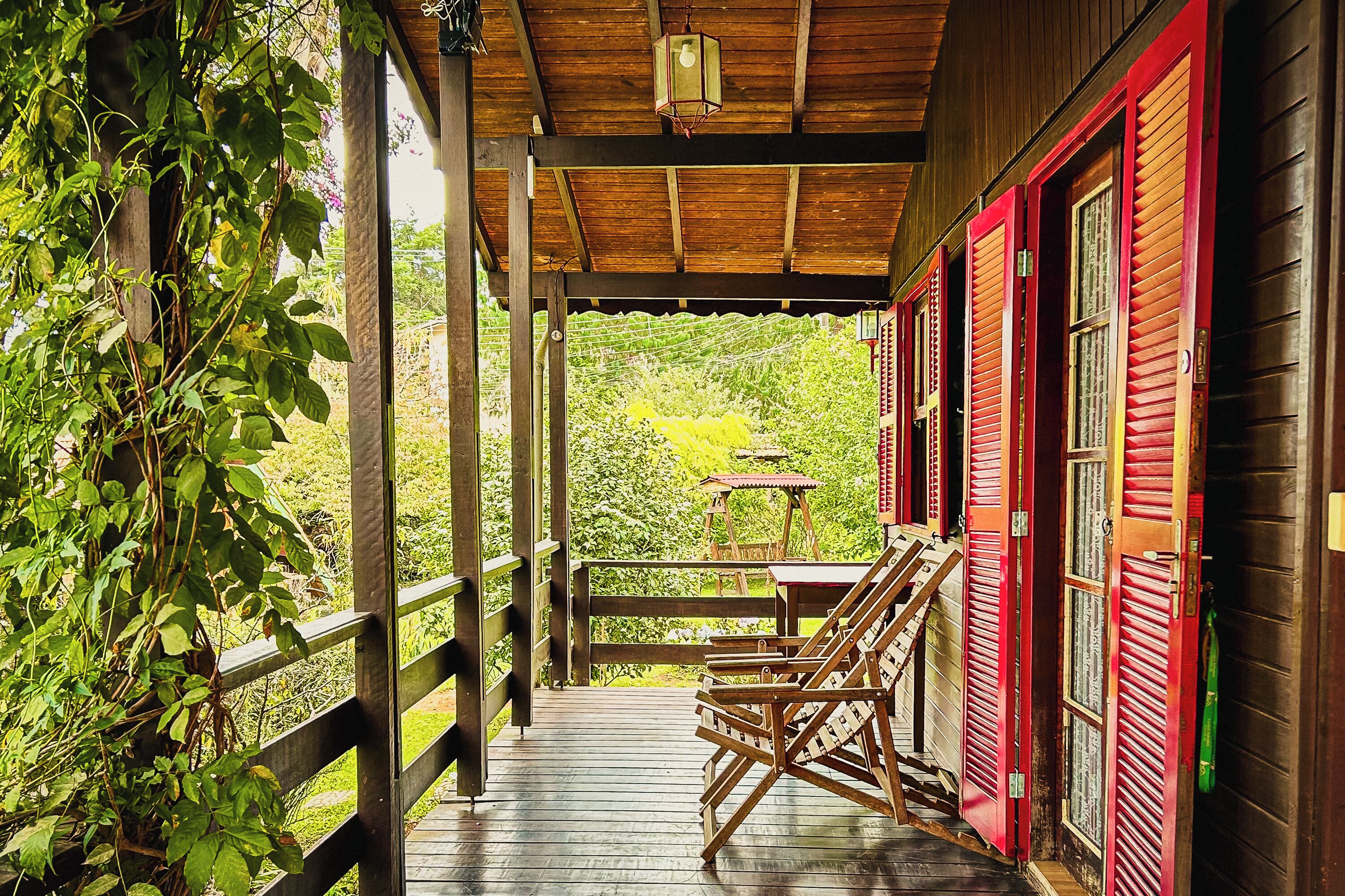 Casa família, 3 quartos, vista para o jardim | Vista do quarto