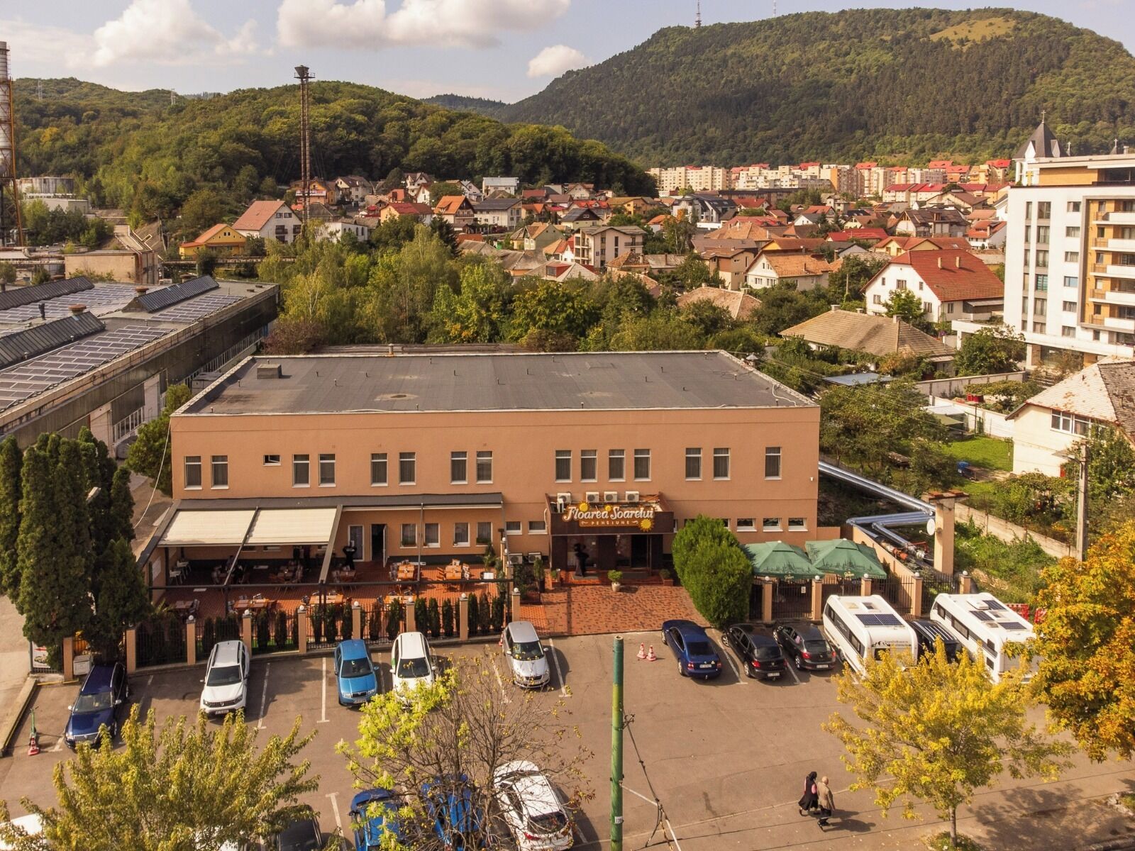 Fassade der Unterkunft