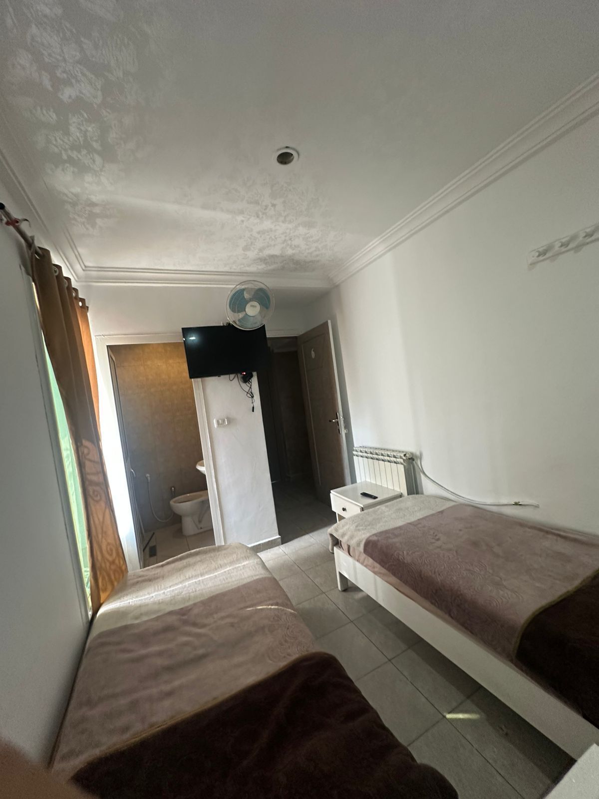 Comfort Twin Room, City View | Laptop workspace, free WiFi