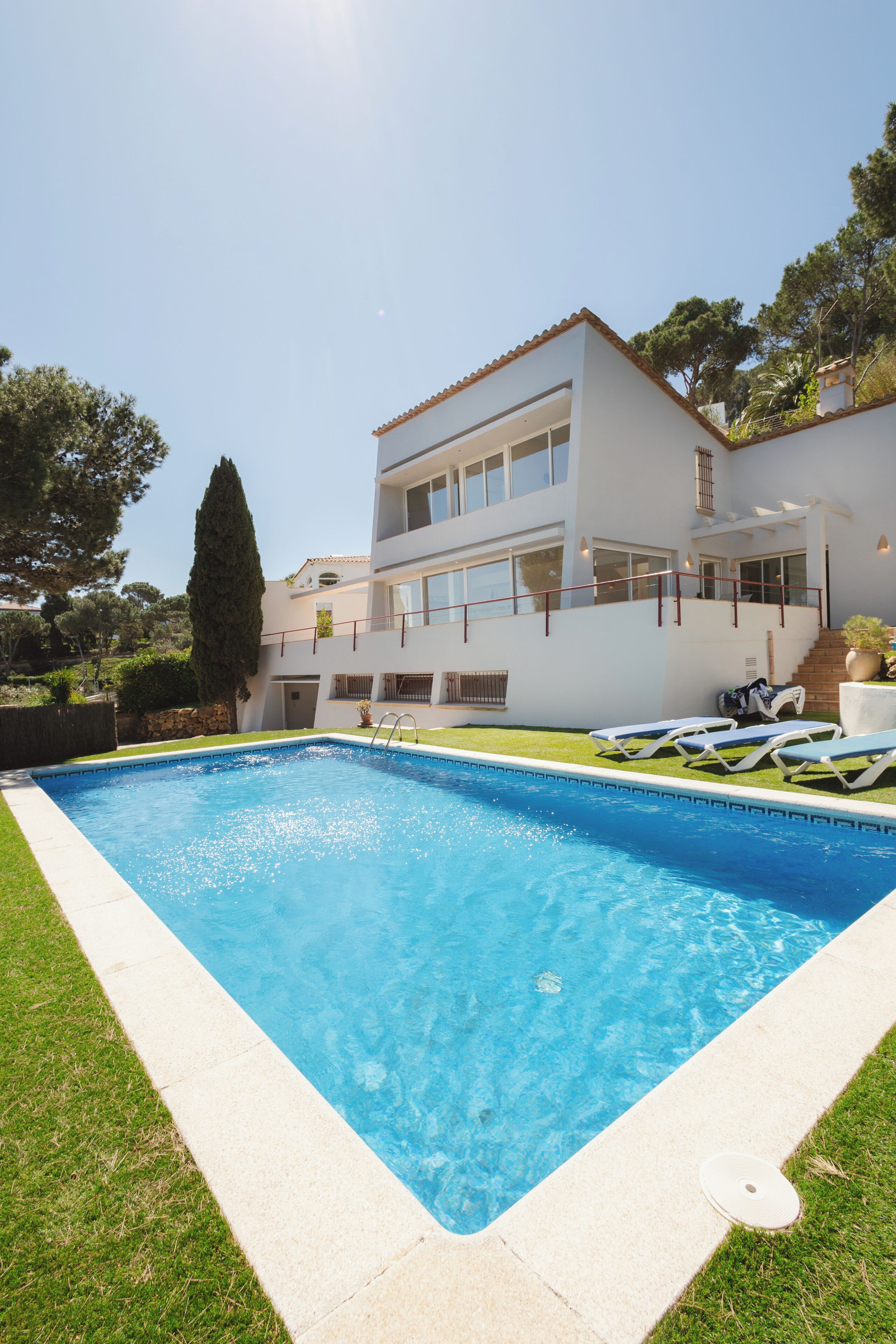 Alberca al aire libre 