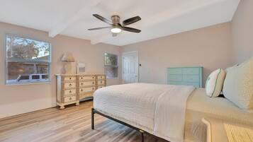 Desk, iron/ironing board, travel crib, WiFi