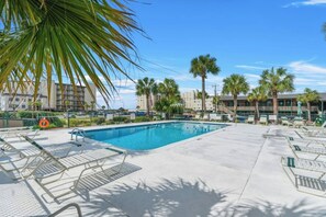 Outdoor pool - SEA VILLAS #34 - 1 Block From Beach (North Myrtle Beach)