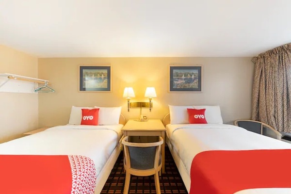 Bedroom. Interior and views may vary based on location and availability