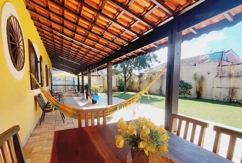 Casa Ampla em Itanhaem Com Piscina a 900m da Praia