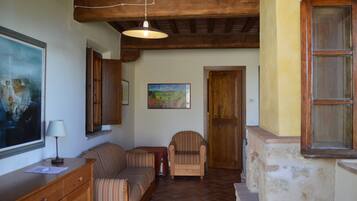 Appartement, 3 chambres, vue jardin | Salle de séjour