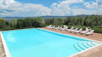 Apartment, 3 Schlafzimmer, Gartenblick | Pool