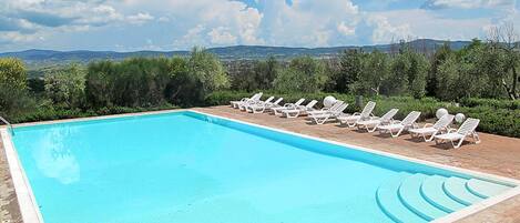 Apartment, 3Â Schlafzimmer, Gartenblick | Pool