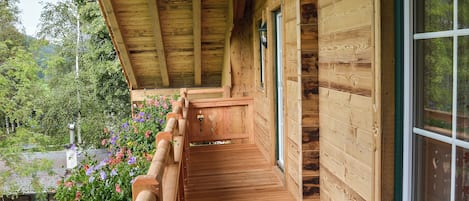 Appartement classique, 1 chambre, balcon, vue sur la montagne | Balcon