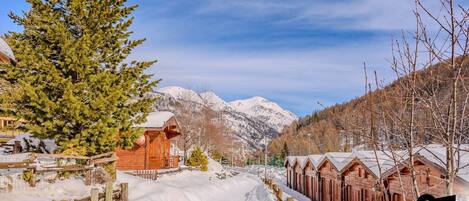 Façana frontal de l'allotjament