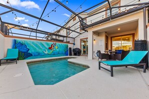 Pool - Epic Level-Up Villa - Walk to Oasis Club - Mario Room  Mural Pool (Davenport)