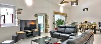 5* B&B in Brittany with private indoor pool, spa and sauna, 4 bedrooms