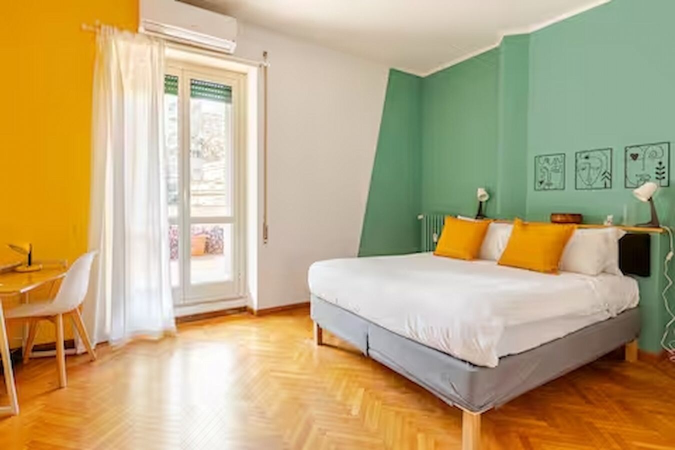 Fer et planche à repasser, accès au Wi-Fi (inclus), literie fournie