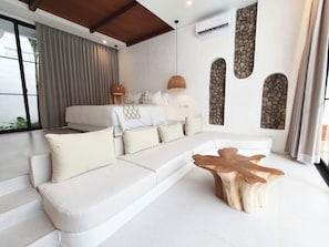 Vila superluxo, 3 quartos, piscina particular, vista para a piscina | Parte interna