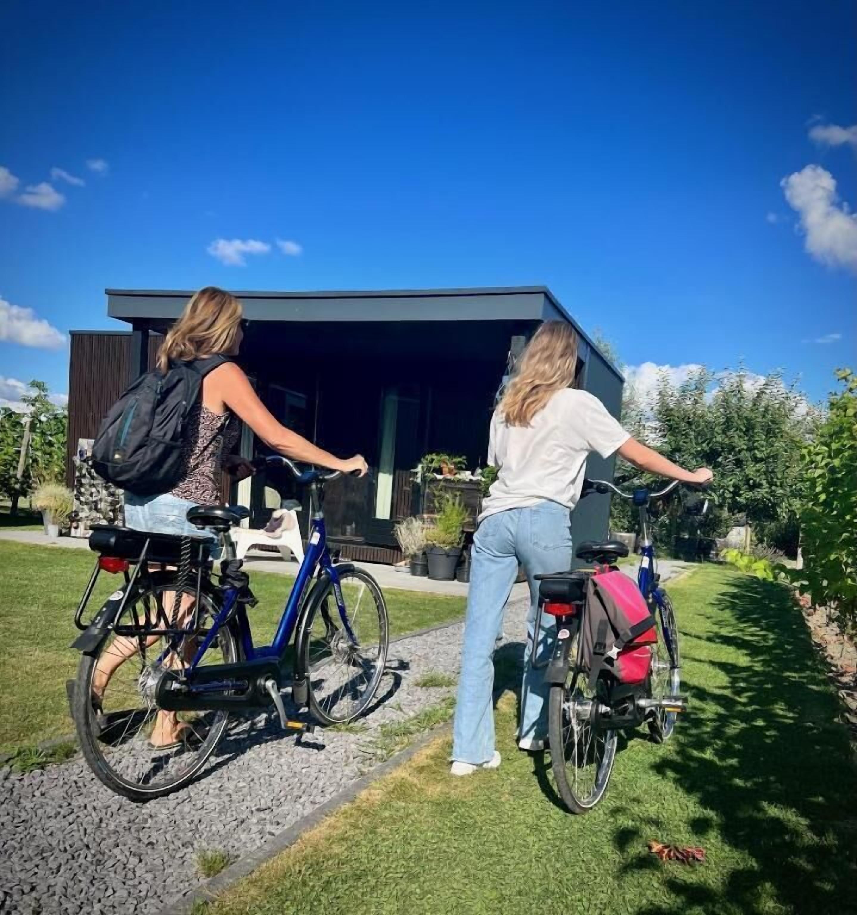 Deluxe tweepersoonskamer, uitzicht op tuin | Terrein van de accommodatie