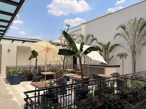 Rooftop terrace