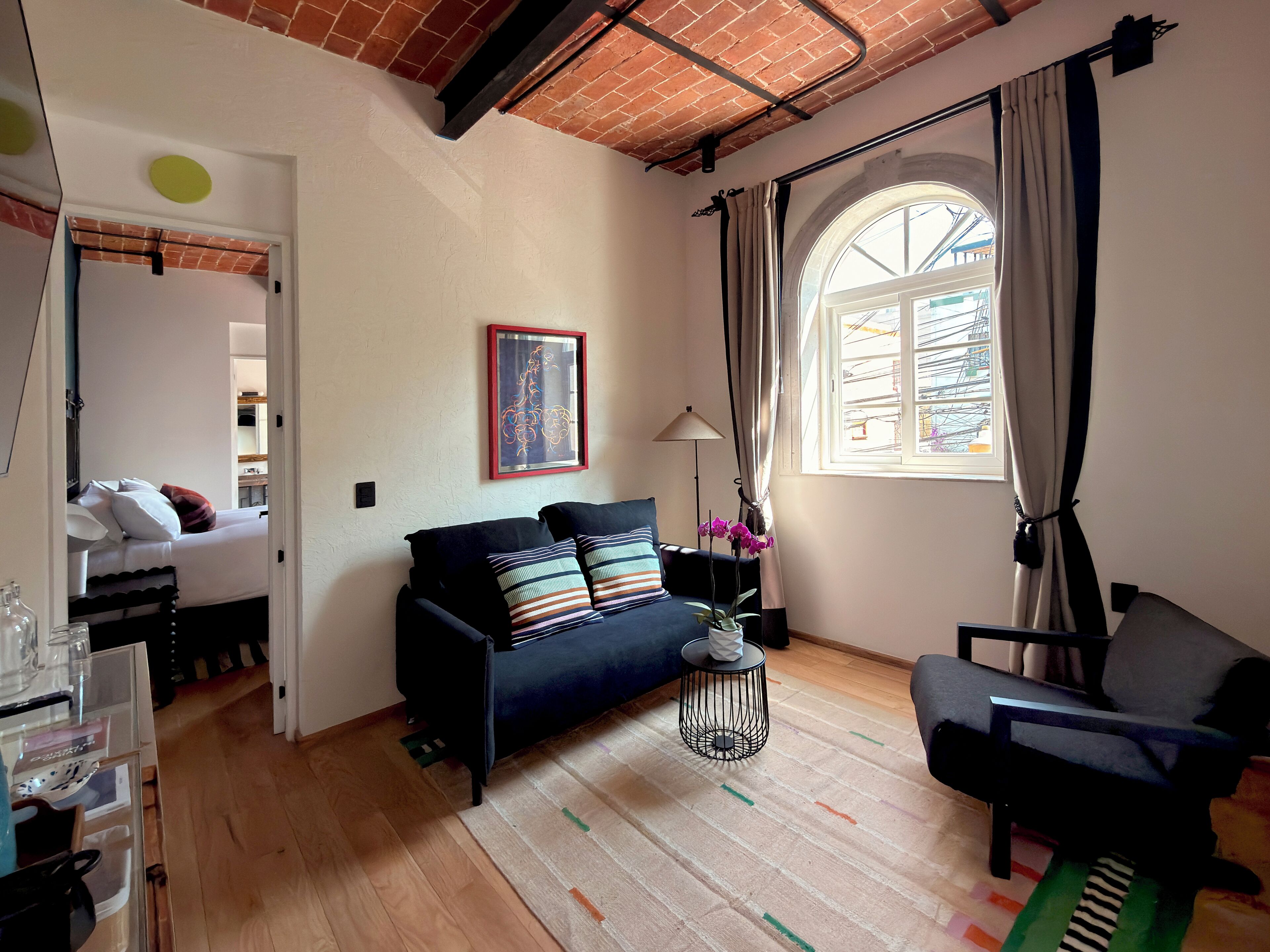 Premium Studio, 1 King Bed, City View | Living area | 25-inch Smart TV with digital channels, Netflix, streaming services