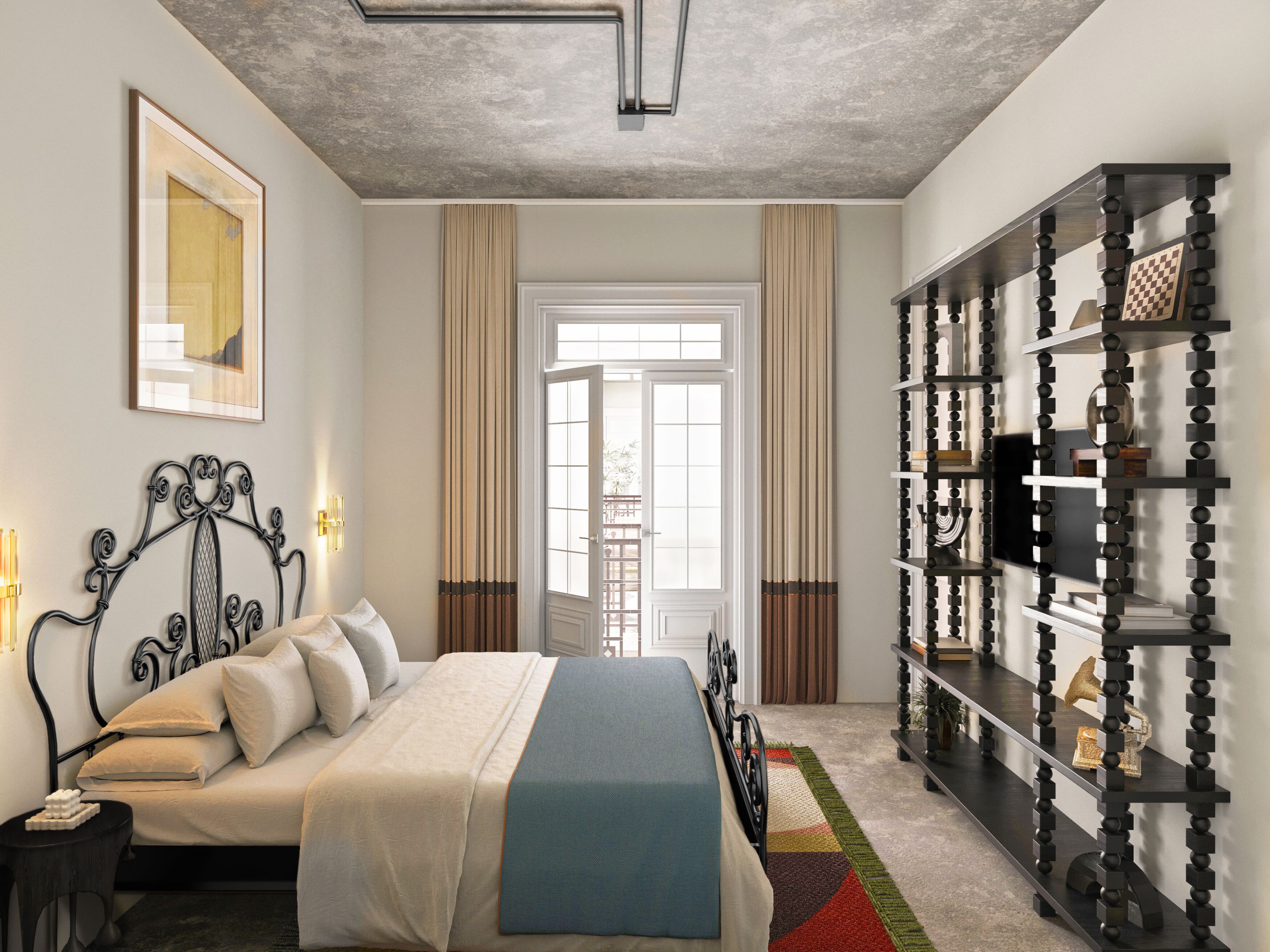 خزنة داخل الغرفة