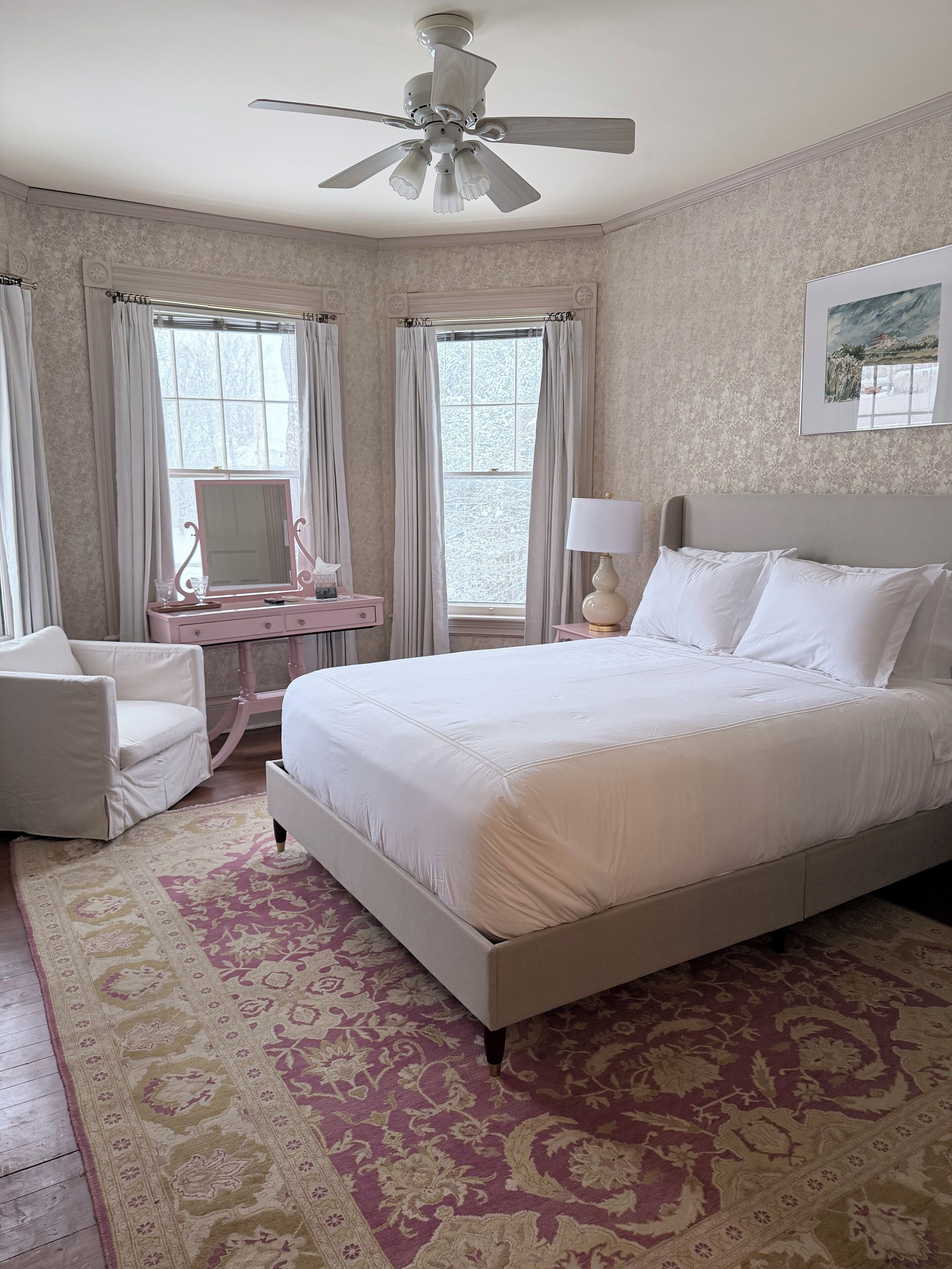 Double Room, Garden View | Individually decorated, iron/ironing board, free WiFi