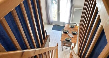 Maison prĂšs de la mer avec piscine et animaux admis