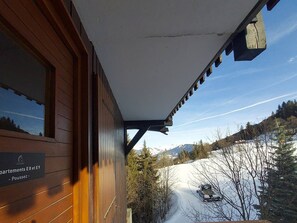 Property grounds - 2-room apartment near slopes Valmorel (Valmorel)