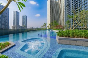 Basic Apartment, 1 Bedroom, Balcony, City View | View from room - Lumiere Parkview Apartment (Ho Chi Minh City)