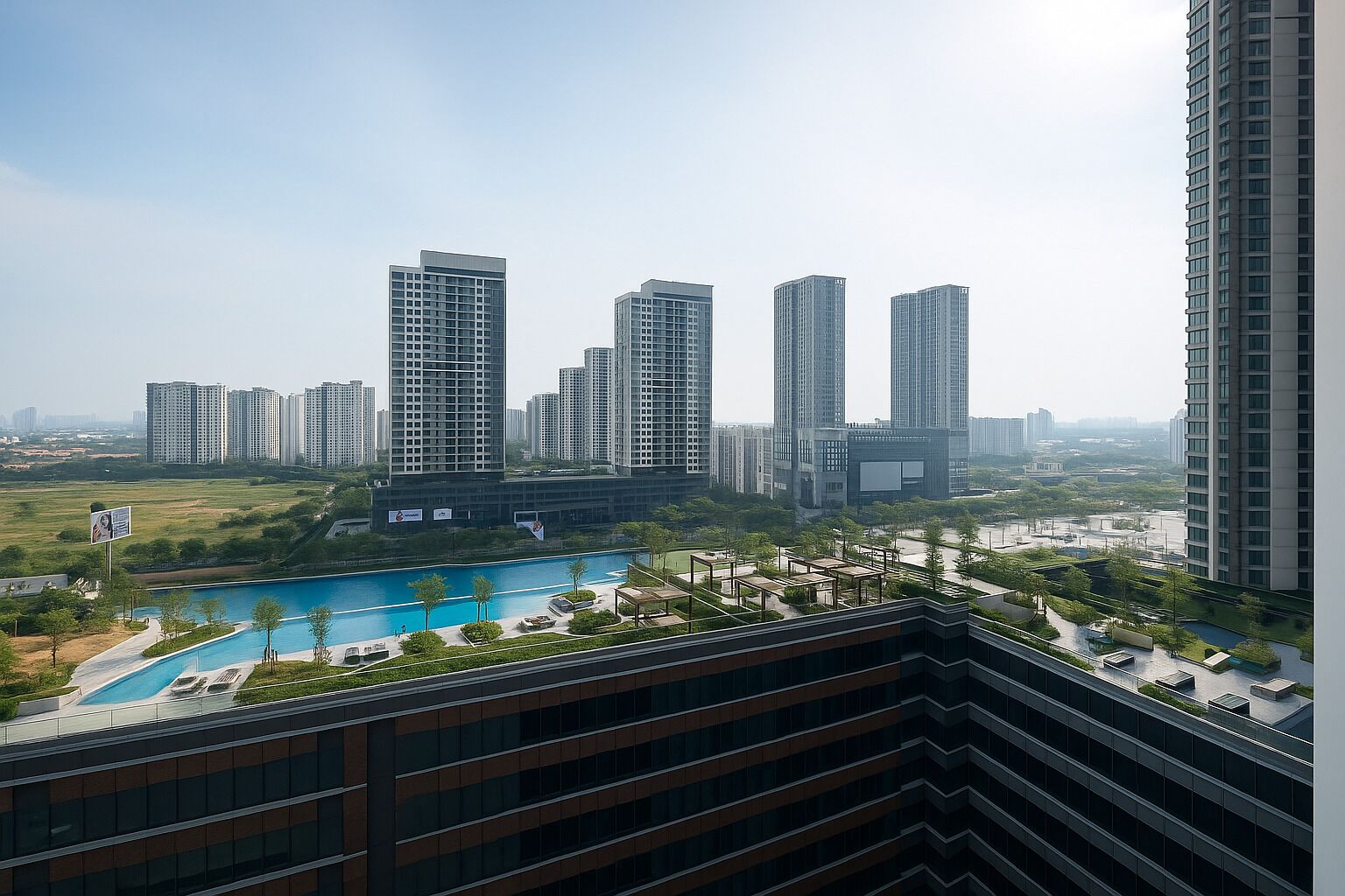 Basic Apartment, 1 Bedroom, Balcony, City View | Minibar, individually decorated, desk, laptop workspace