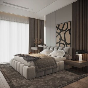 Business Apartment, 1 Bedroom, Balcony, City View | Minibar, individually decorated, desk, laptop workspace - Lumiere Parkview Apartment (Ho Chi Minh City)