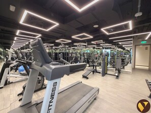 Fitness facility - Vogue | Al Serh Residences Near Circle Mall JVC (Dubai)