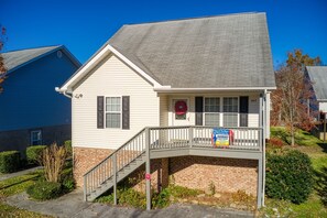 Exterior detail - Where Tranquility Flows (PIGEON FORGE)