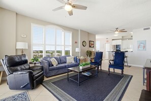 Condo, Multiple Beds (Beach Colony East 8D) | Living area - Beach Colony East 8D (Pensacola)