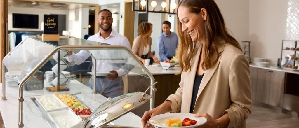 Tägliches inbegriffenes Frühstücksbuffet