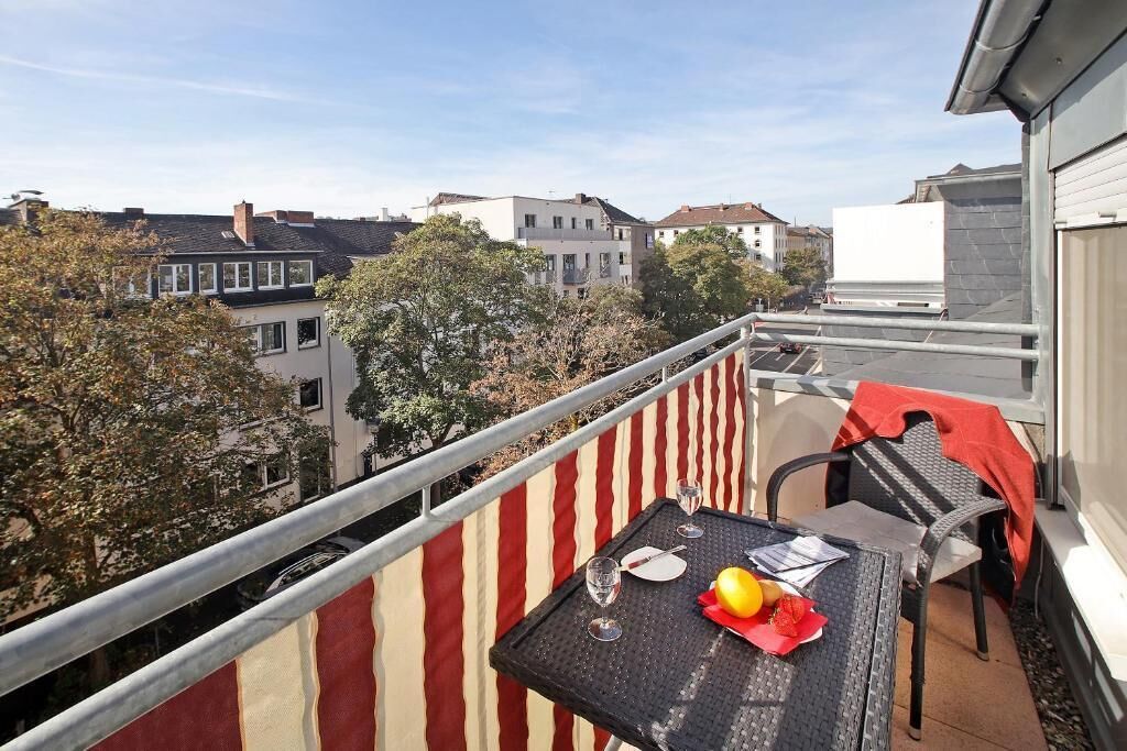 Dobbeltrom, balkong | Utendørsservering