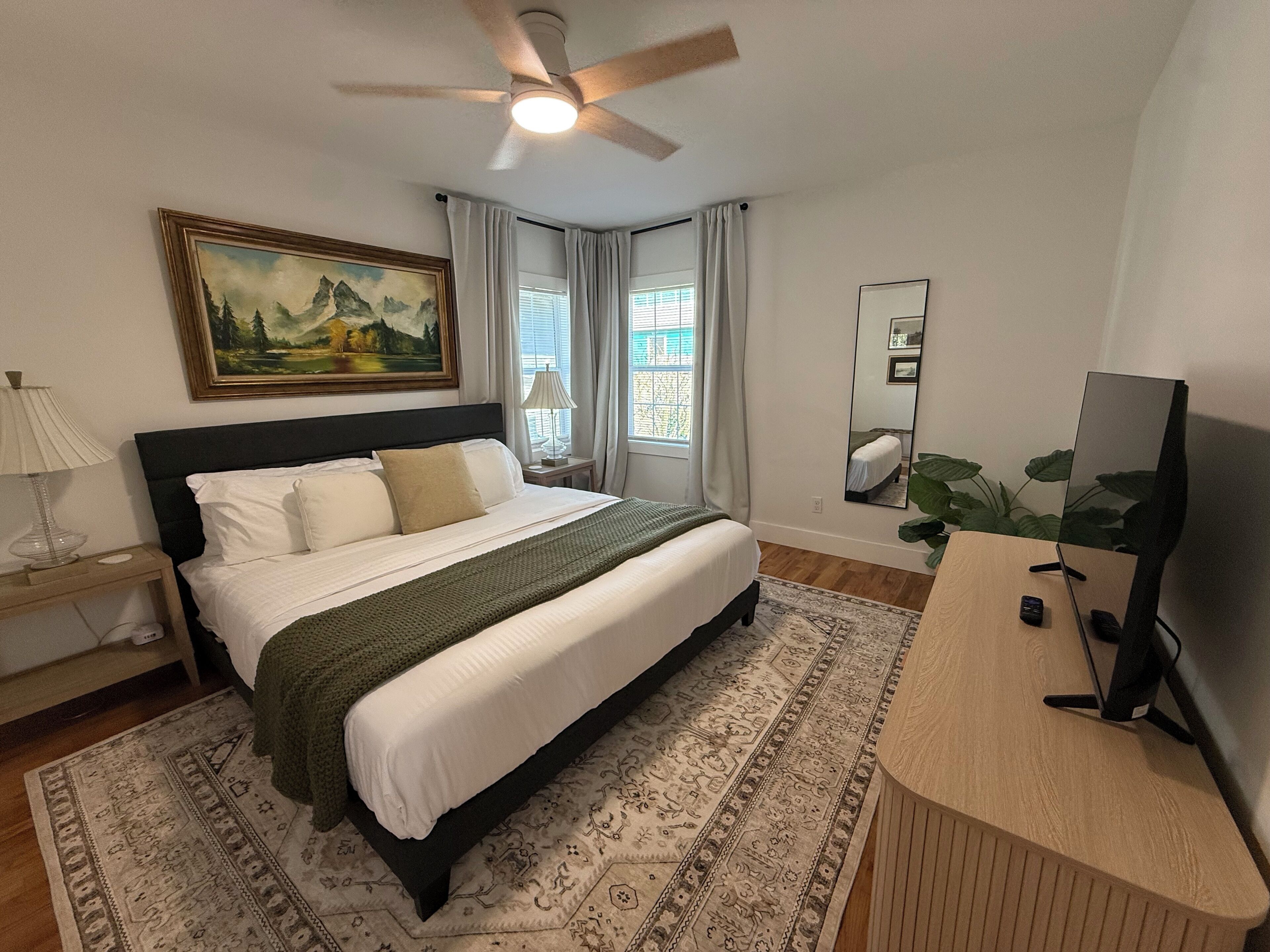 Fer et planche à repasser, Wi-Fi, draps fournis