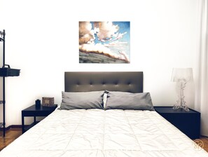 Deluxe Triple Room, Non Smoking, Private Bathroom | Laptop workspace, blackout drapes, soundproofing, iron/ironing board - Salerno Place - Design House (Salerno)