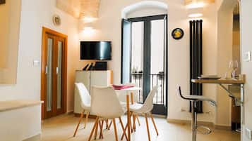 Comfort huis, uitzicht op stad | Dineren
