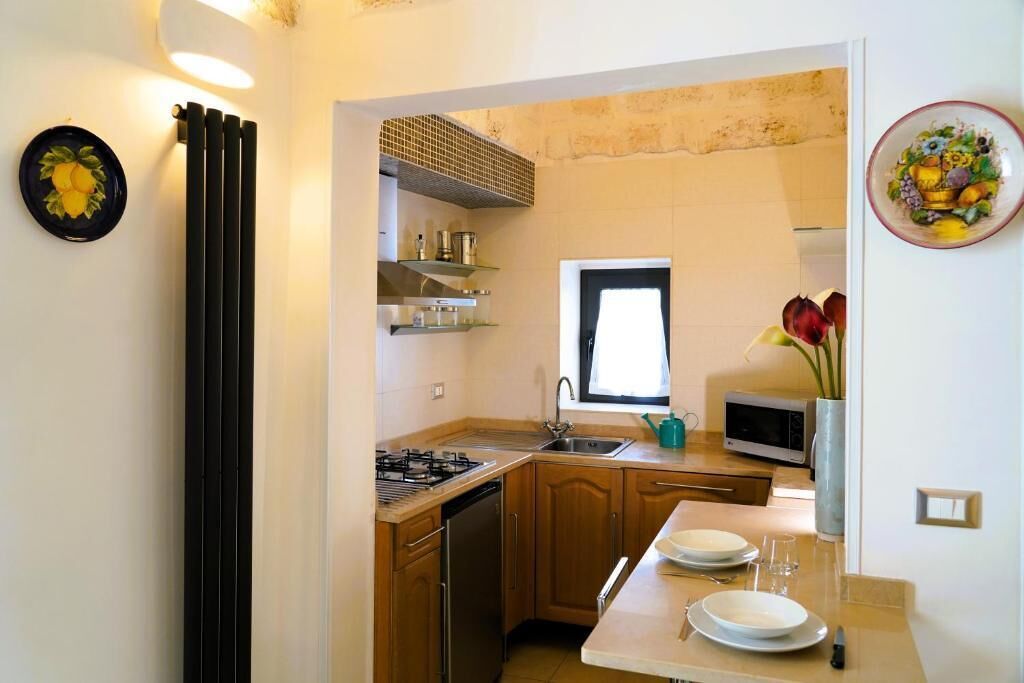Comfort huis, uitzicht op stad | Privékeuken | Een koelkast/vriezer, een magnetron, een oven, een kookplaat