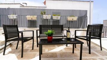 Comfort-Haus, Stadtblick | Terrasse/Patio