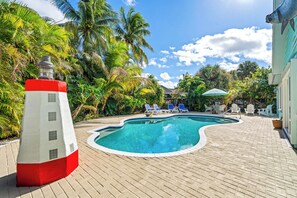 Una piscina climatizada