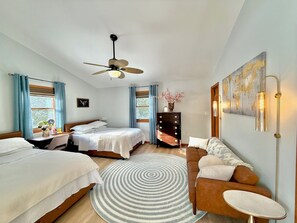 3 bedrooms, iron/ironing board, free WiFi, bed sheets