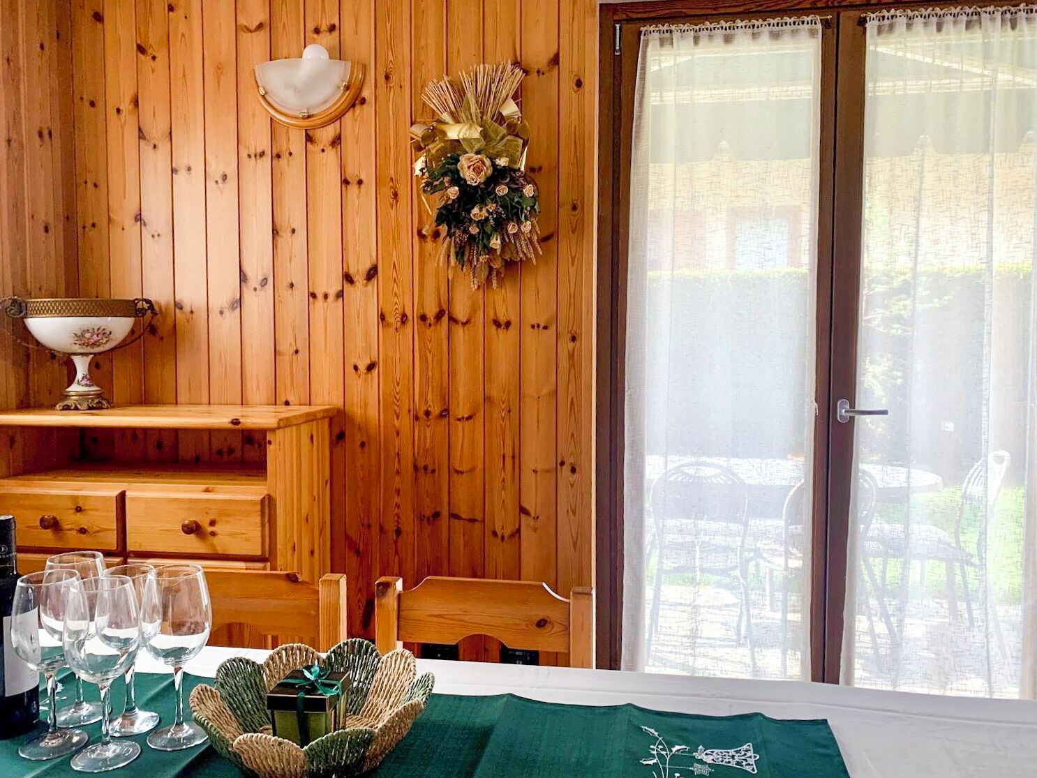 公寓, 露台, 花园景观 | 用餐