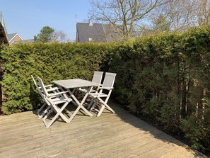 Outdoor dining - Large Fiete vacation apartment (Wittdün)