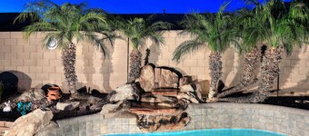 Beautiful 3-bed, 2-bath home featuring a private pool and an excellent location.