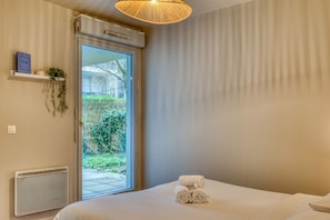 1 makuuhuone, silitysrauta/-lauta, Wi-Fi, vuodevaatteet