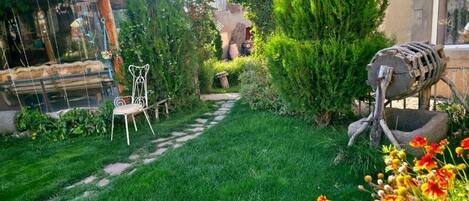 Overnattingsstedets uteområder